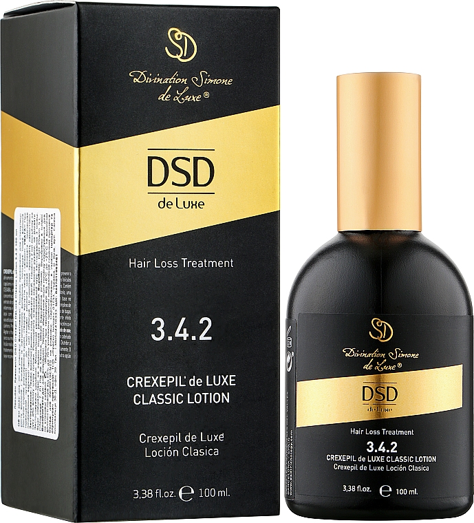 Лосьон для стимуляции роста волос и снижения их выпадения - DSD Crexepil De Luxe Classic №3.4.2