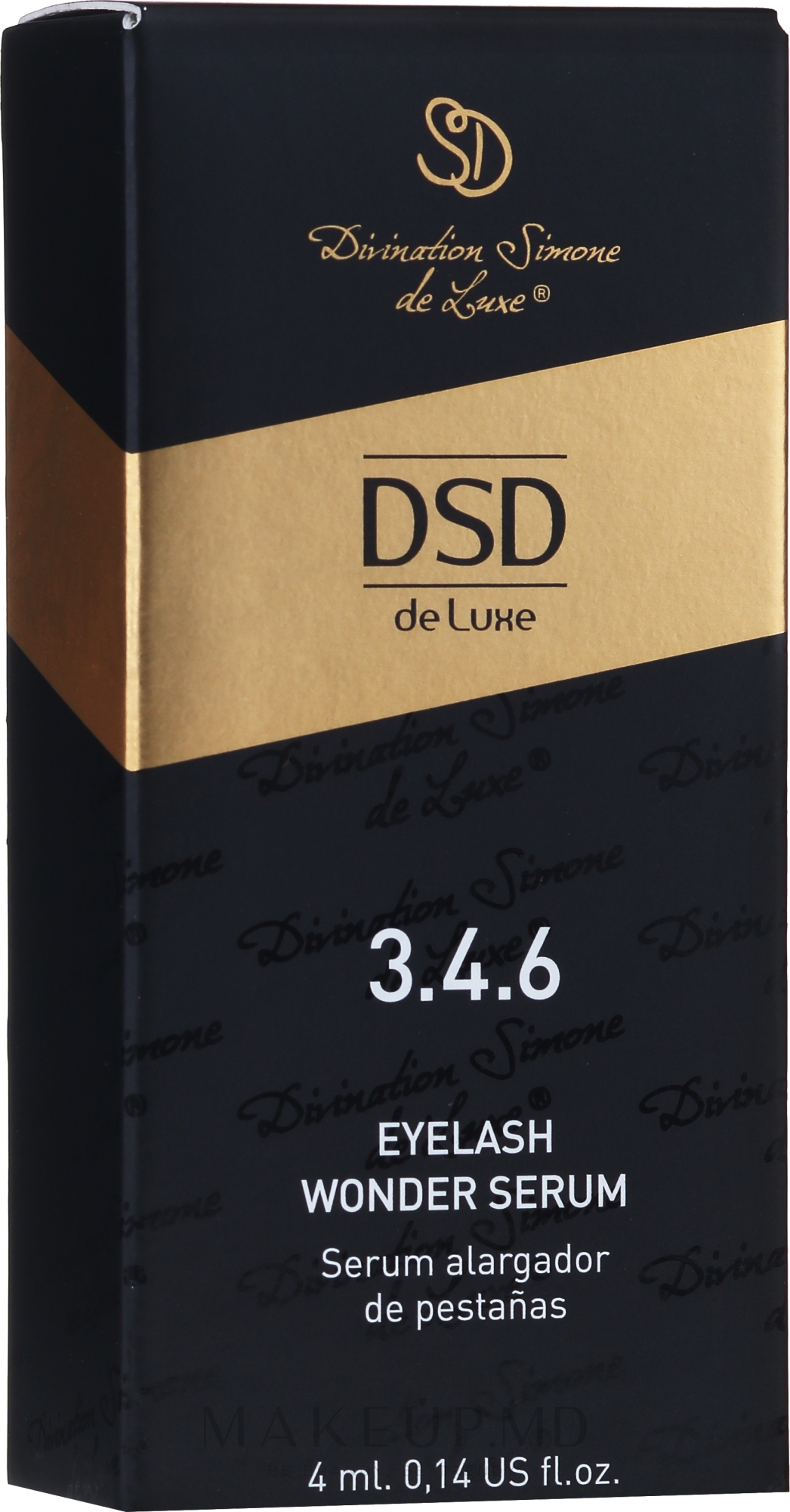Сыворотка для роста ресниц - DSD De Luxe Eyelash Wonder Serum № 3.4.6
