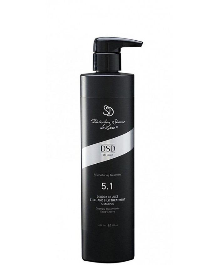 Шампунь восстанавливающий Сталь и шелк  - DSD Dixidox De Luxe Steel And Silk Treatment Shampoo № 5.1